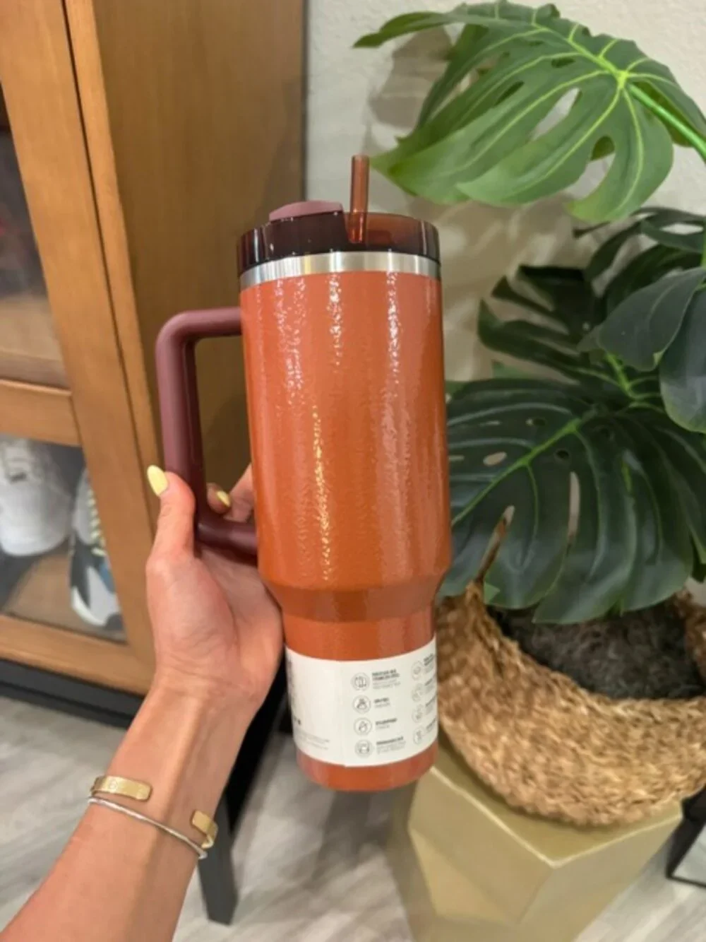 Limited Edition Stanley Hammertone Clay 40 oz Quencher Tumbler